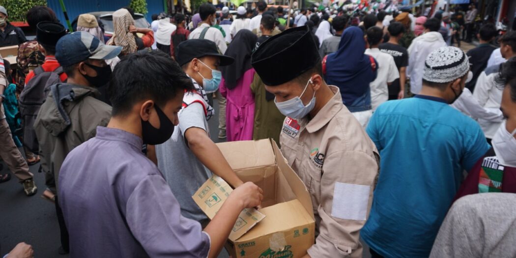 Gema Takbir Saat Longmarch Dan Galang Dana Untuk Palestina Di