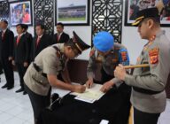 Pimpin Sertijab Kenaikan Pangkat Kapolres Tasikmalaya Kota Sebut