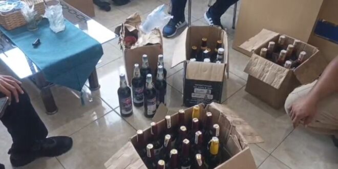 Ribuan Botol Disita, Polisi Bongkar Gudang Miras Ilegal di Taraju